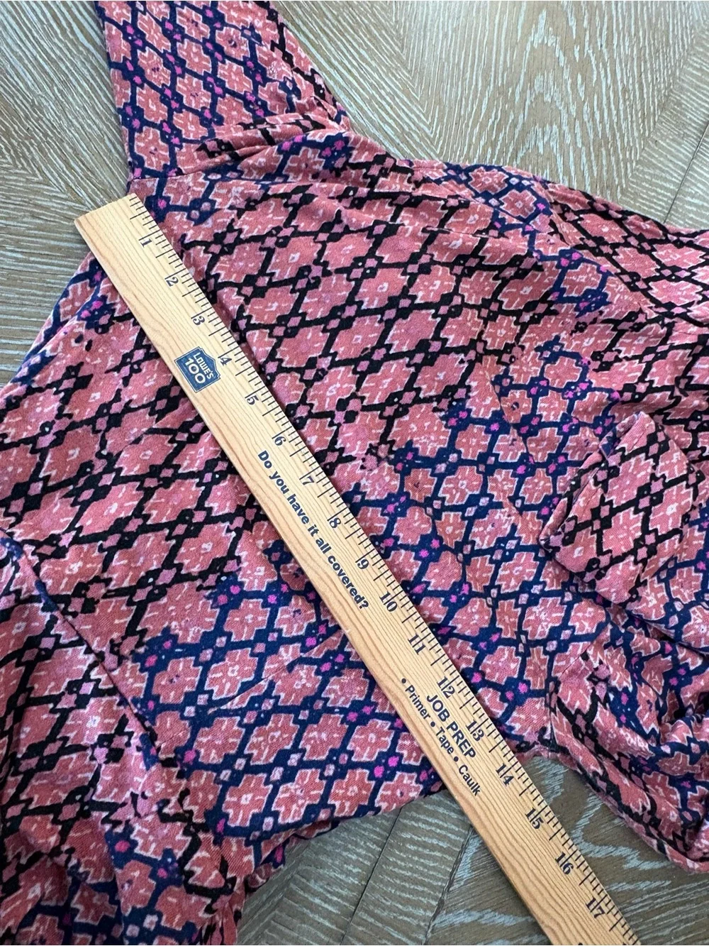 Free People Rhetta Rusty Rose Multi Print Mini Wrap Dress- Size XS